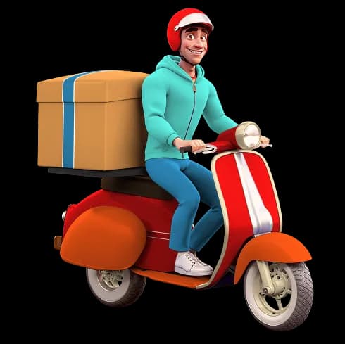 Delivando delivery scooter